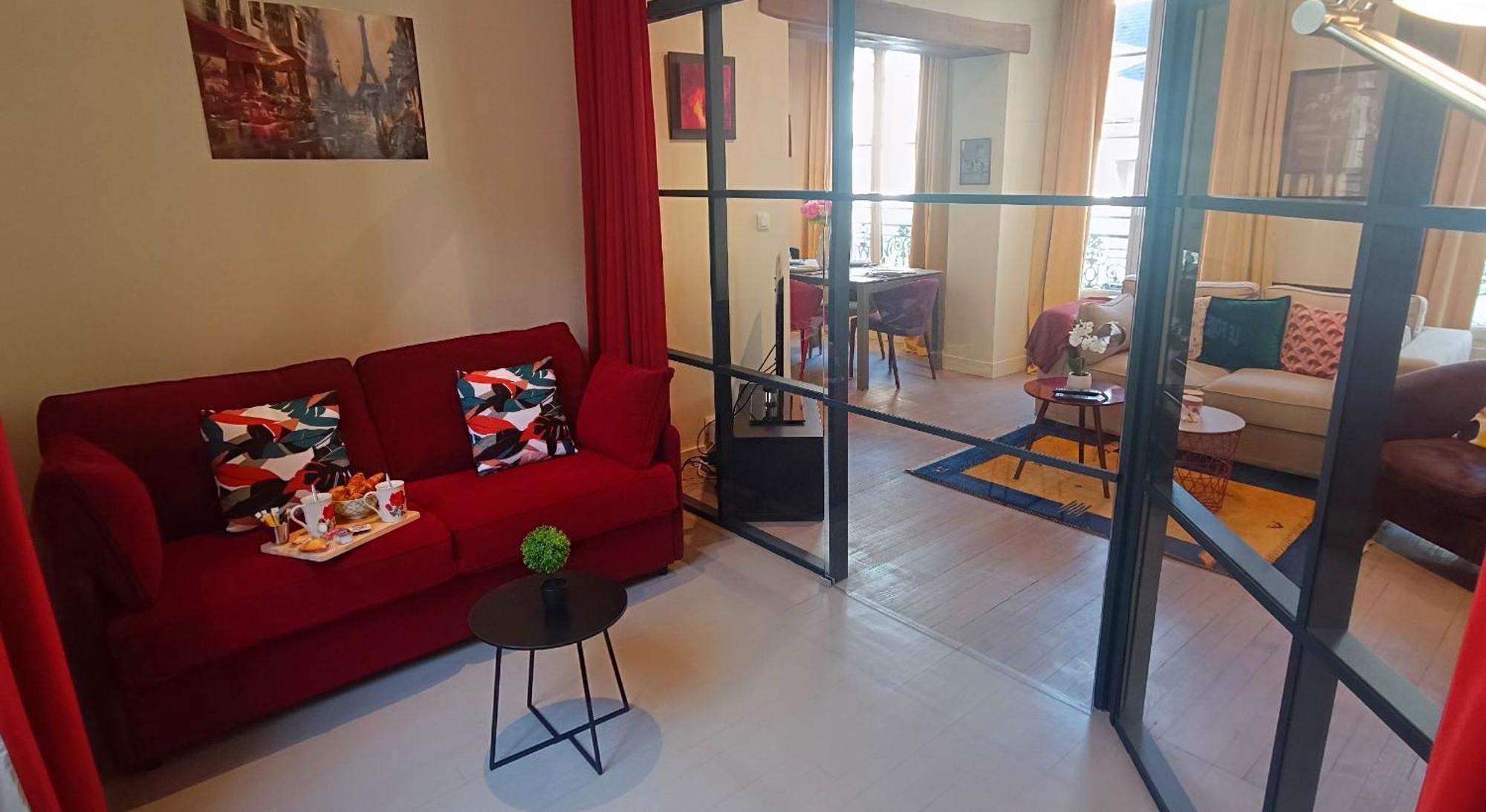 Appartement De Style - Rue Pietonne - Centre Ville カーン エクステリア 写真